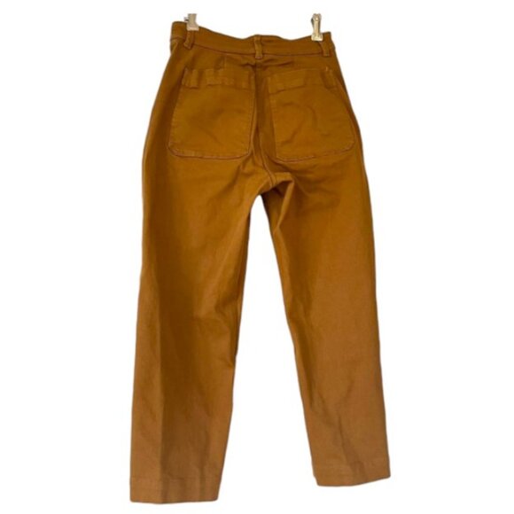 Everlane tapenade cropped straight tall pants size 00 - Picture 6 of 8